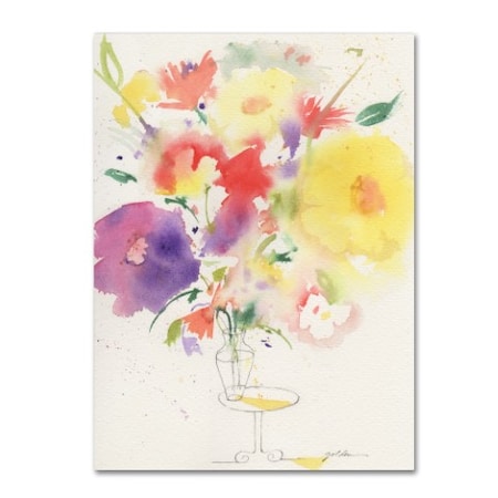 Sheila Golden 'Holiday Bouquet' Canvas Art,24x32
